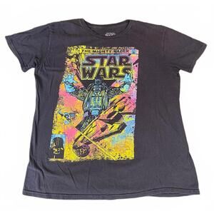 Star Wars The Mighty Vader Graphic T-Shirt Large